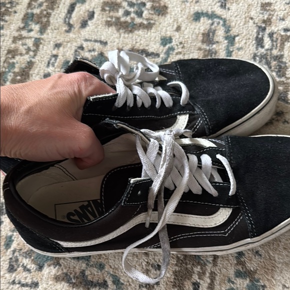 Vans Black and White Sneakers - Picture 5 of 6